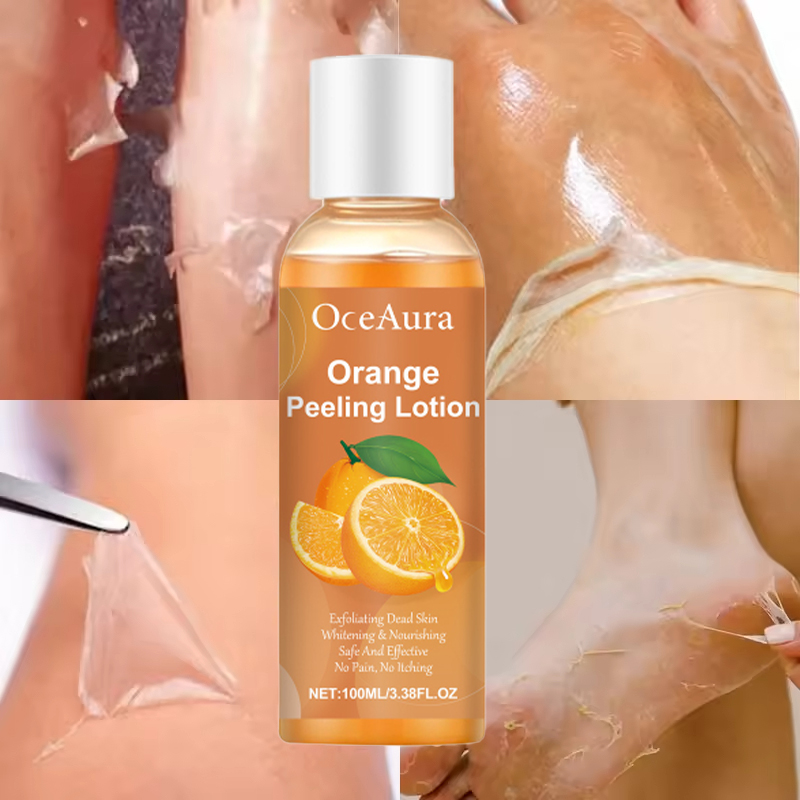 Skincare Omg - Delikatny olejek do ciała do peelingu,