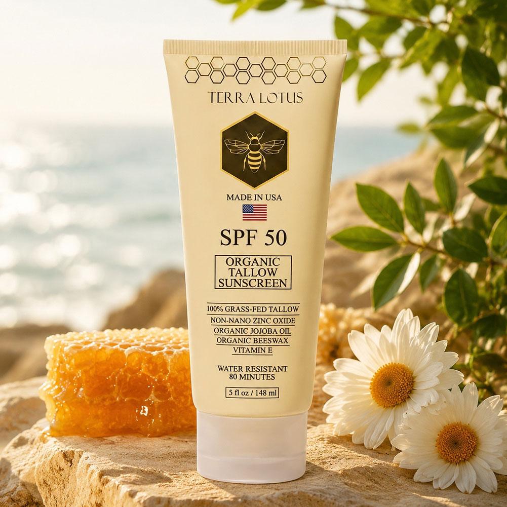 Physical Sunscreen Mineral - Organiczny krem z taliem na bazie