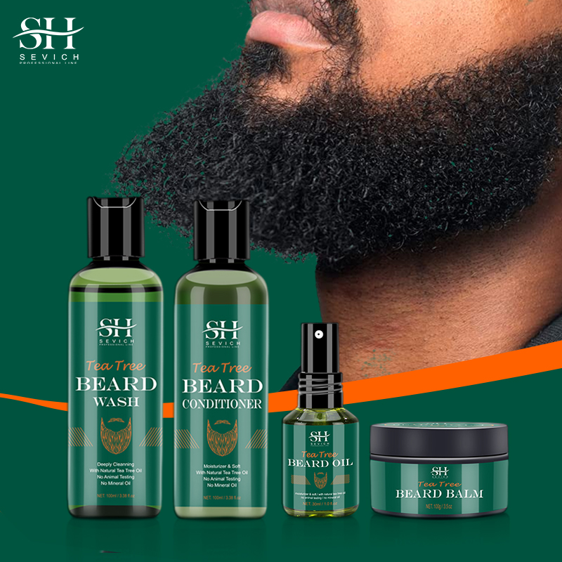 Tea Tree Spot Treatment - Zestaw do pielęgnacji brody dla mężczyzn