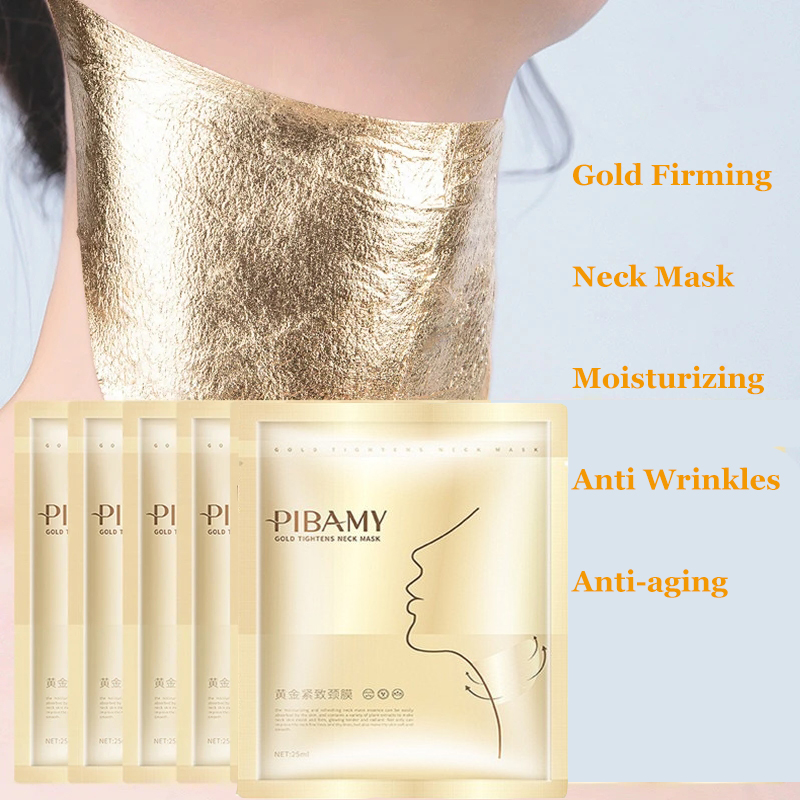 Skincare Omg - Złota Maska Ujędrniająca na Szyję Nawilżająca