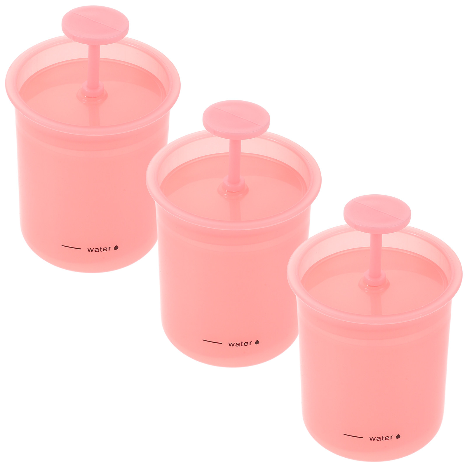 3 szt. Ręczny przenośny spieni – Skincare Pink recenzja i cena