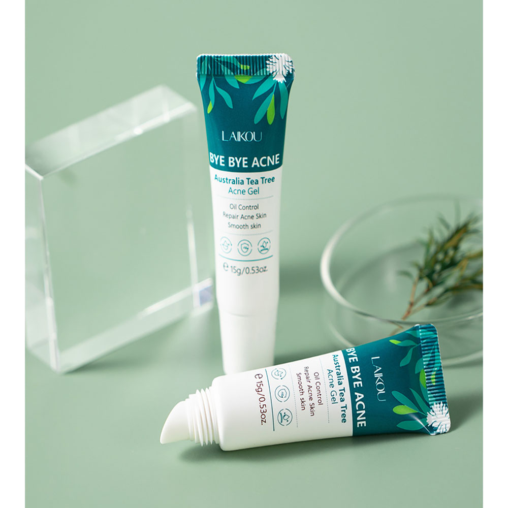 LAIKOU Tea Tree Acne Gel 15g,  – Tea Tree Spot Treatment recenzja i cena