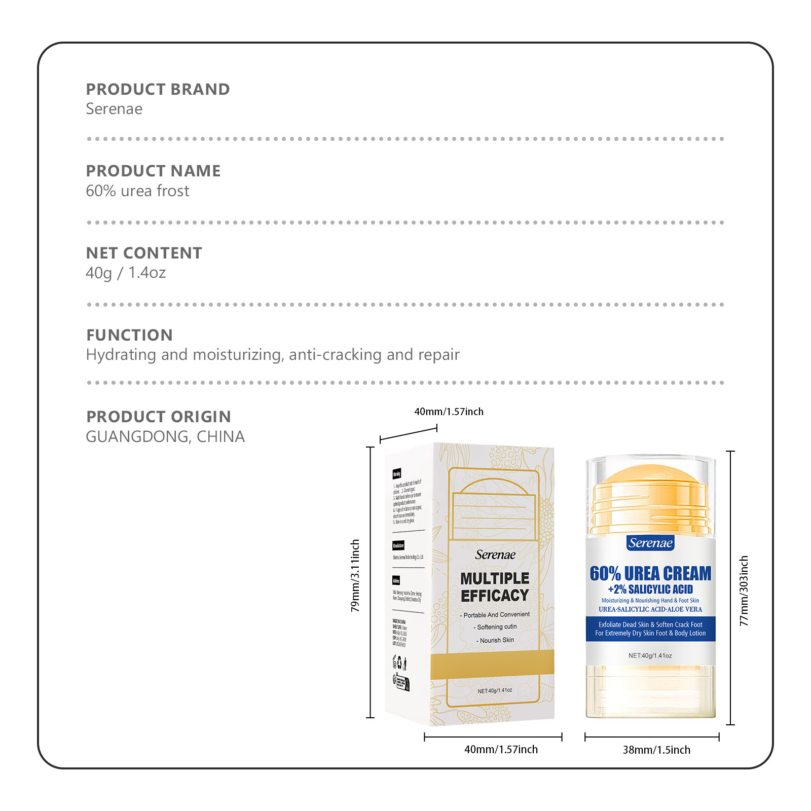 Krem do stóp z 60% urei + 2% k – Urea Foot Cream recenzja i cena