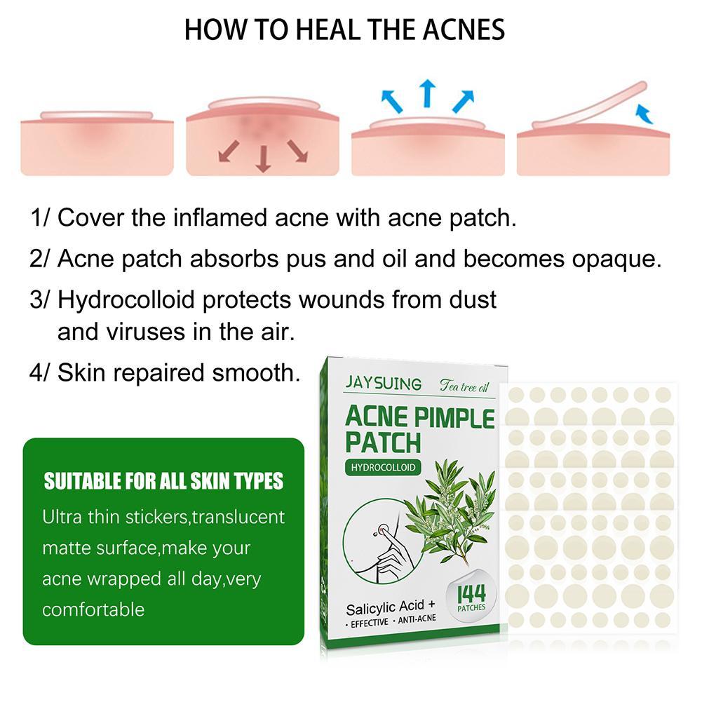 Tea Tree Oil Acne Patch 144Pcs – Tea Tree Spot Treatment recenzja i cena