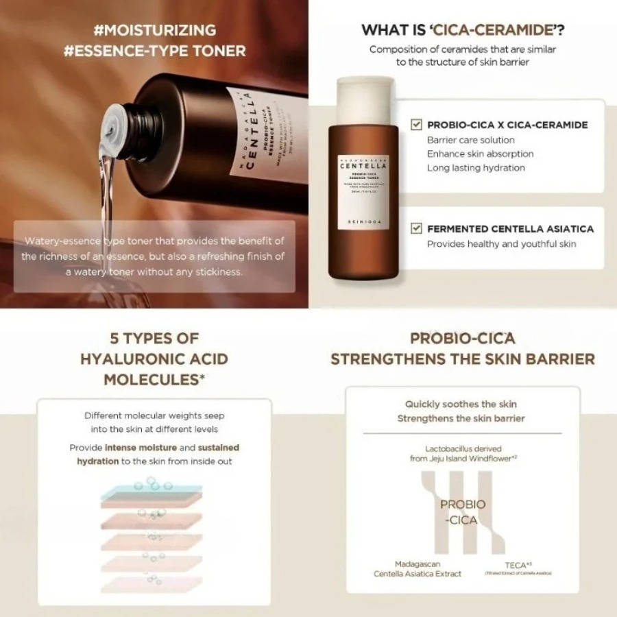 Seria Centella Probiotic: Toni – Probiotic Skin Toner recenzja i cena